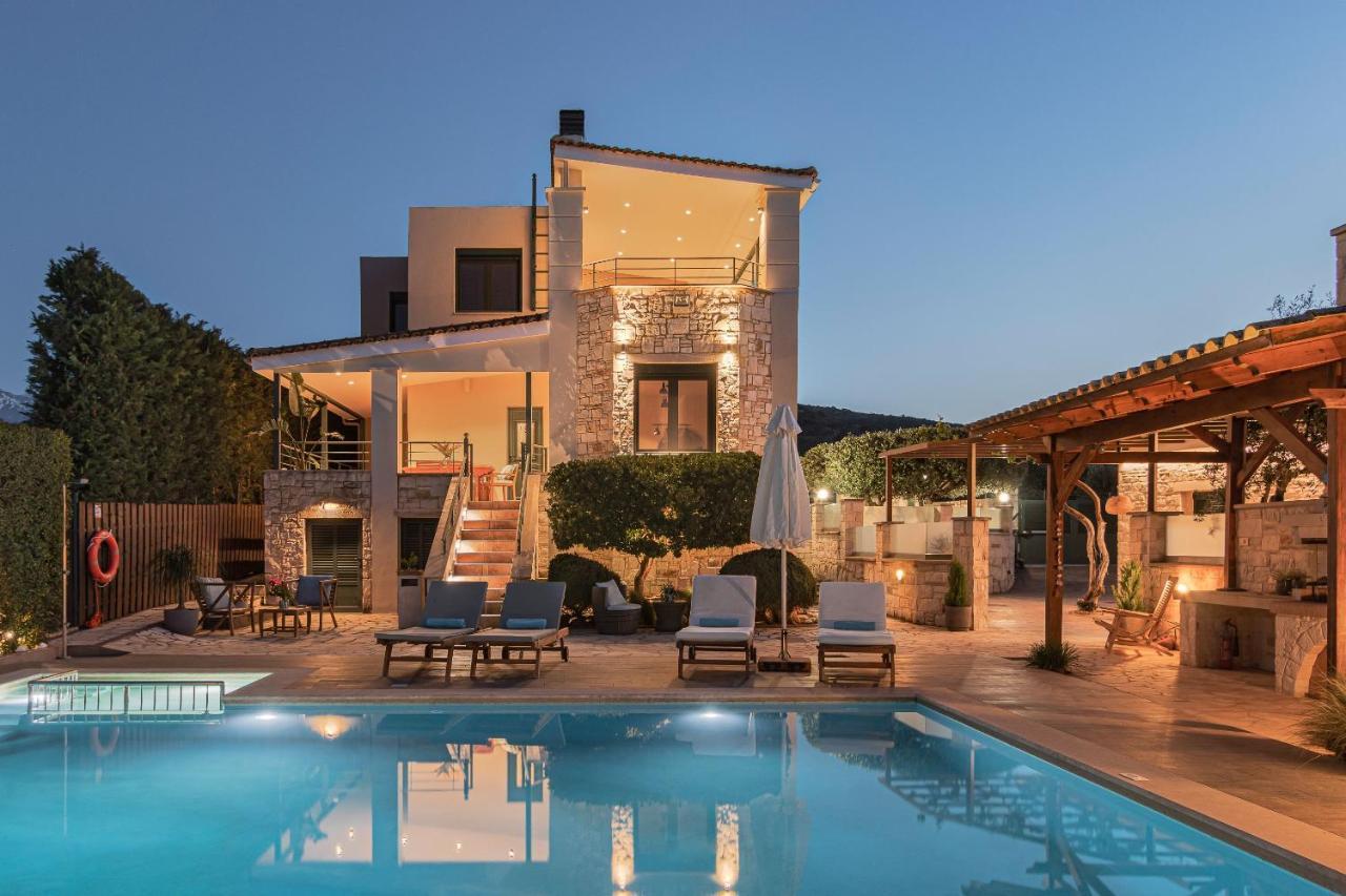 Antonia Blue Villa Mourniai Экстерьер фото